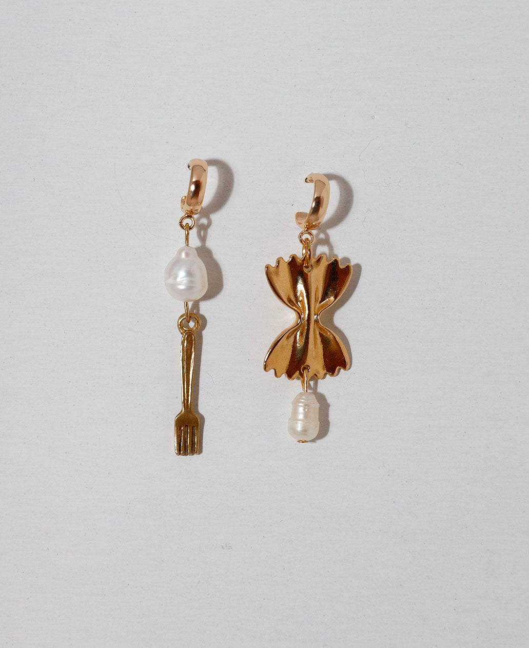 Pearl Pasta Earrings // HTT x Panache