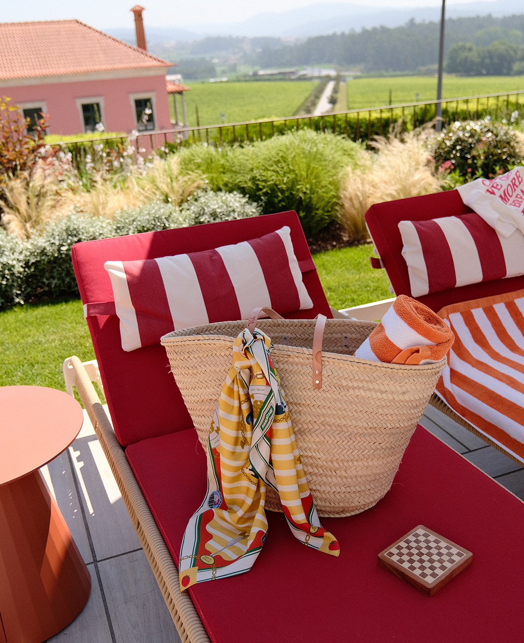 'EuroSummer' 100%  Silk Scarf