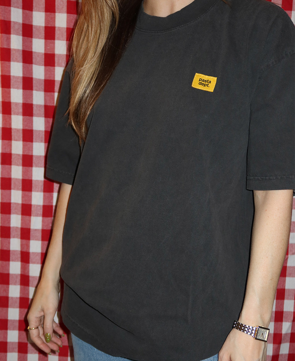 Vintage Wash Pasta Dept. Tee (SHIPPING 12/3)