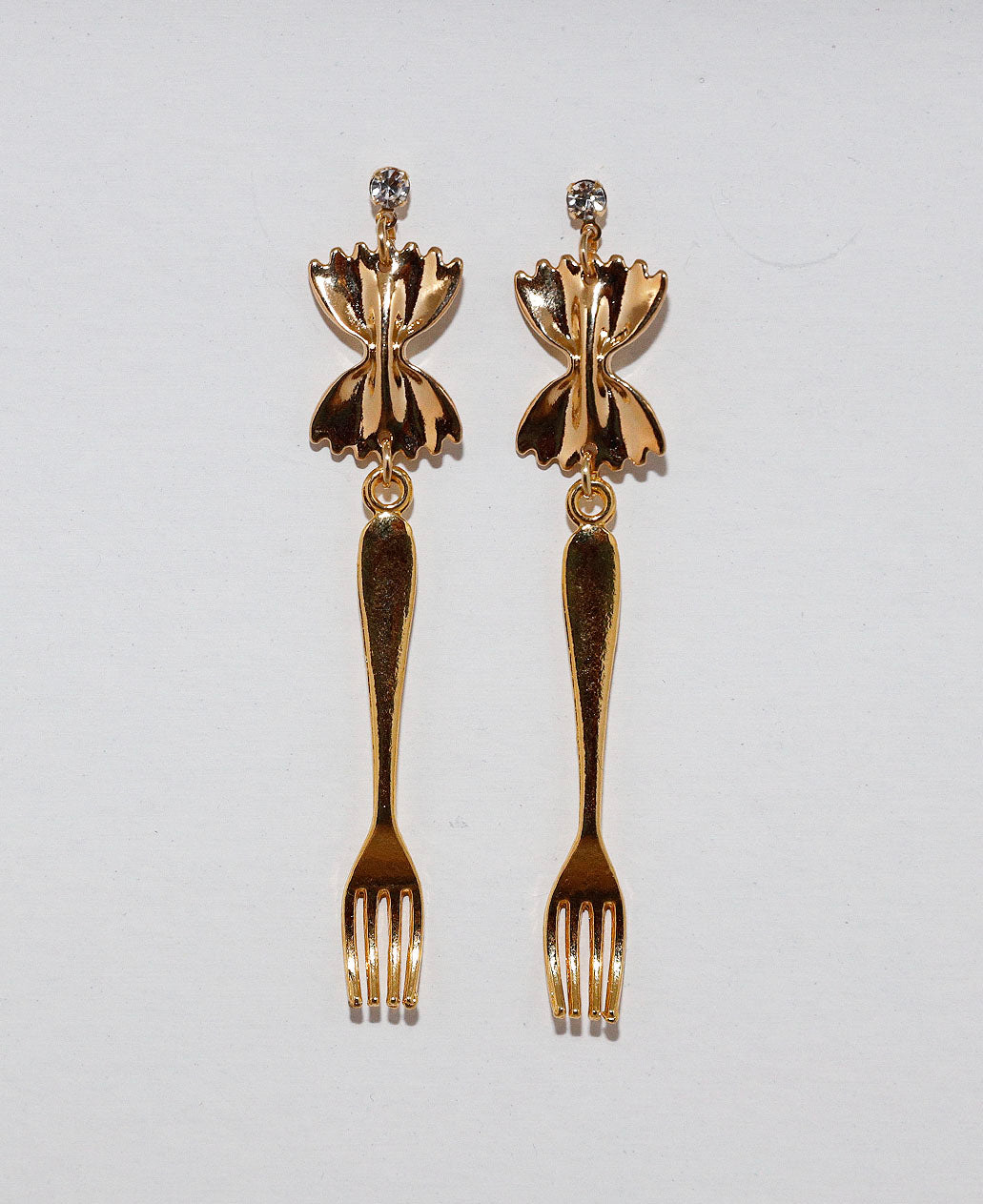 'Fork It Over' Pasta Earrings // HTT x Panache