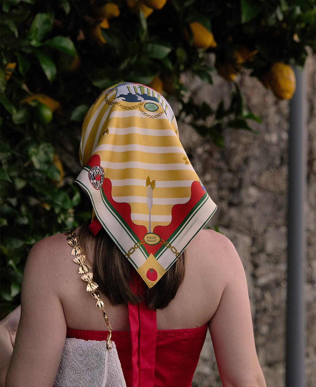 'EuroSummer' 100%  Silk Scarf