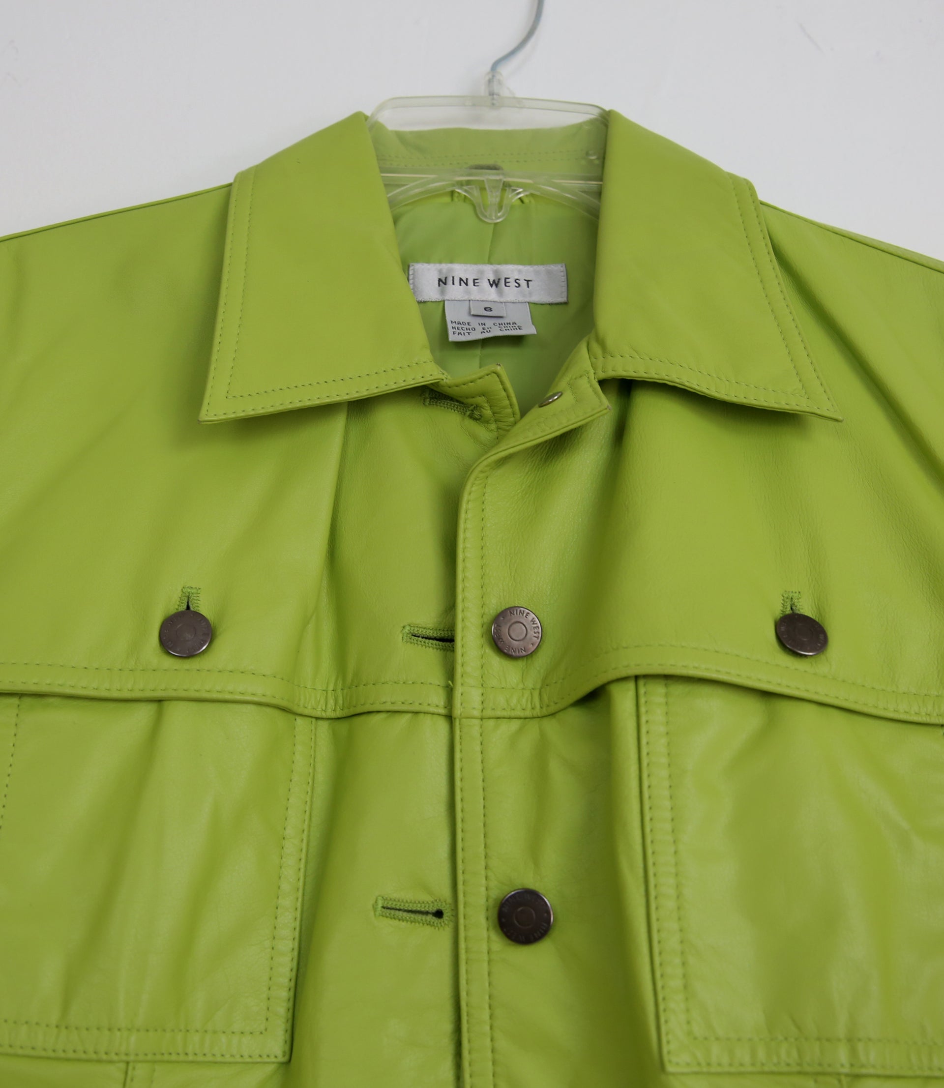Trash Day Hand Painted Leather Jacket